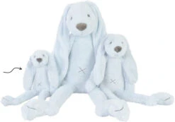 Happy Horse Rabbit Richie Lichtblauw 28 Cm No. 1 Knuffel 17674 -Dirkje || Jollein || bébé-jou Verkoopwinkel happy horse rabbit richie lichtblauw 28 cm knuffel 2