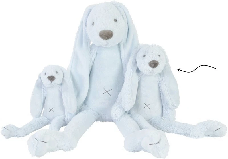 Happy Horse Rabbit Richie Lichtblauw 38 Cm No. 2 Knuffel 17670 4 Happy Horse Rabbit Richie Lichtblauw 38 Cm No. 2 Knuffel 17670 - Afbeelding 2