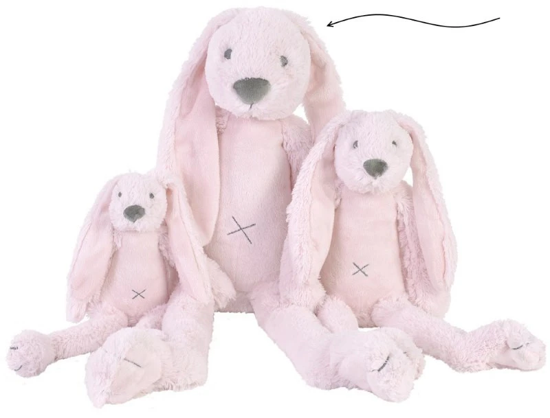 Happy Horse Rabbit Richie Roze 58 Cm No. 3 Knuffel 17667 4 Happy Horse Rabbit Richie Roze 58 Cm No. 3 Knuffel 17667 - Afbeelding 2