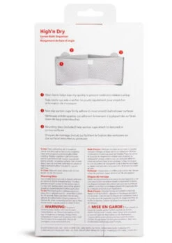 Munchkin High ’n Dry Bath Organizer Grey Badspeeltjes Houder 012511 -Dirkje || Jollein || bébé-jou Verkoopwinkel hoekbadopberger 4 1920x1920