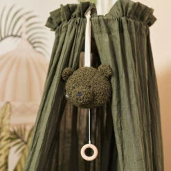 Jollein Teddy Bear Leaf Green Muziekdoosje 043-001-67006 -Dirkje || Jollein || bébé-jou Verkoopwinkel i3jecrus