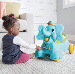 Infantino Sensory Ollie 3-in-1 Olifant Loopwagen BK-217023 -Dirkje || Jollein || bébé-jou Verkoopwinkel infantino ollie olifant 3 in 1 loopwagen 13