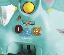 Infantino Sensory Ollie 3-in-1 Olifant Loopwagen BK-217023 -Dirkje || Jollein || bébé-jou Verkoopwinkel infantino ollie olifant 3 in 1 loopwagen 5