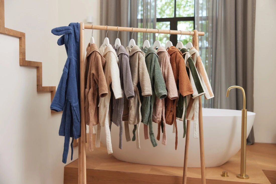 Jollein Pale Pink 3-4jr Badjas 060-809-00090 8 Jollein Pale Pink 3-4jr Badjas 060-809-00090 - Afbeelding 6