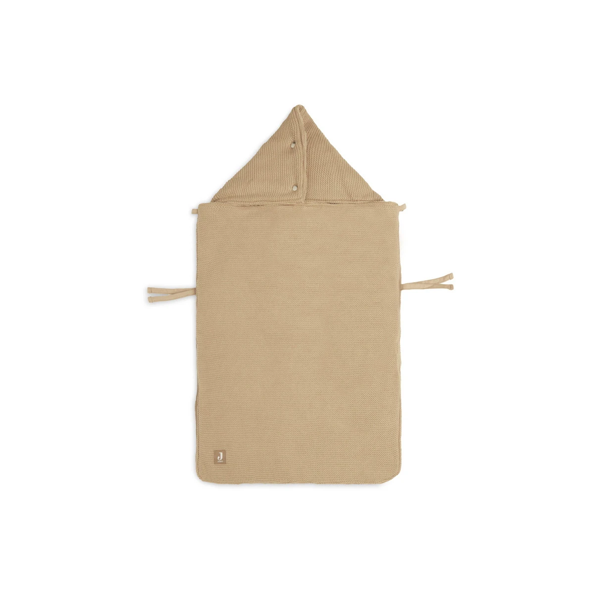 Jollein Basic Knit Biscuit 3/5 Punts 0-9 Maanden Autostoel Voetenzak 025-811-66072 - Afbeelding 2