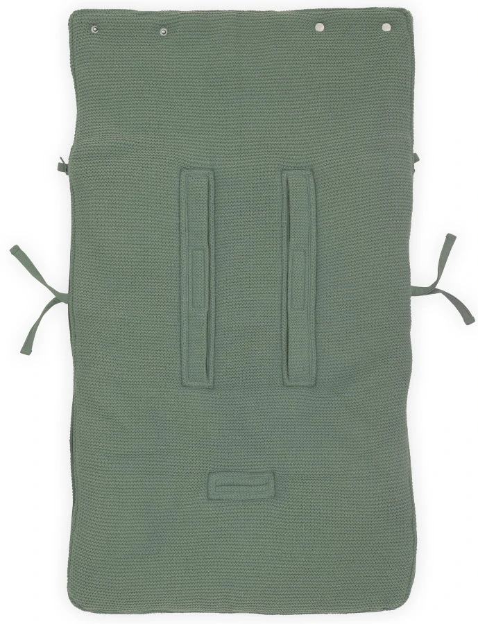 Jollein Basic Knit Forest Green 3/5 Punts 0-9 Maanden Autostoel Voetenzak 025-811-65371 - Afbeelding 3