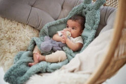 Jollein Bunny Ash Green Wikkeldeken 032-566-66018 -Dirkje || Jollein || bébé-jou Verkoopwinkel jollein bunny ash green wikkeldeken 032 566 66018 6