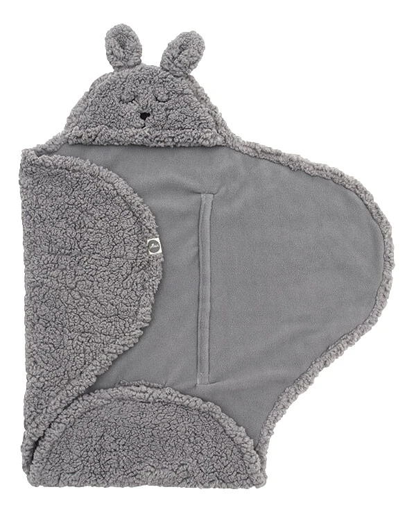Jollein Bunny Storm Grey Wikkeldeken 032-566-65332 3 Jollein Bunny Storm Grey Wikkeldeken 032-566-65332