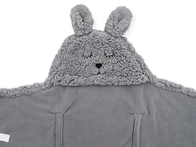 Jollein Bunny Storm Grey Wikkeldeken 032-566-65332 5 Jollein Bunny Storm Grey Wikkeldeken 032-566-65332 - Afbeelding 3