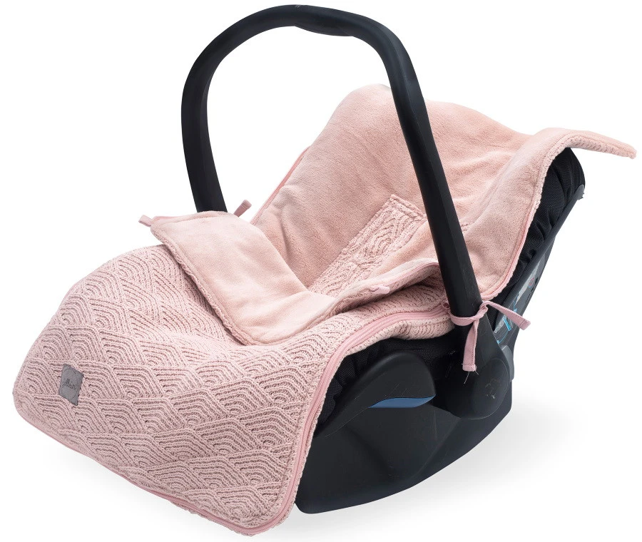 Jollein River Knit Pale Pink 3/5 Punts 0-9 Maanden Autostoel Voetenzak 025-811-65286 3 Jollein River Knit Pale Pink 3/5 Punts 0-9 Maanden Autostoel Voetenzak 025-811-65286