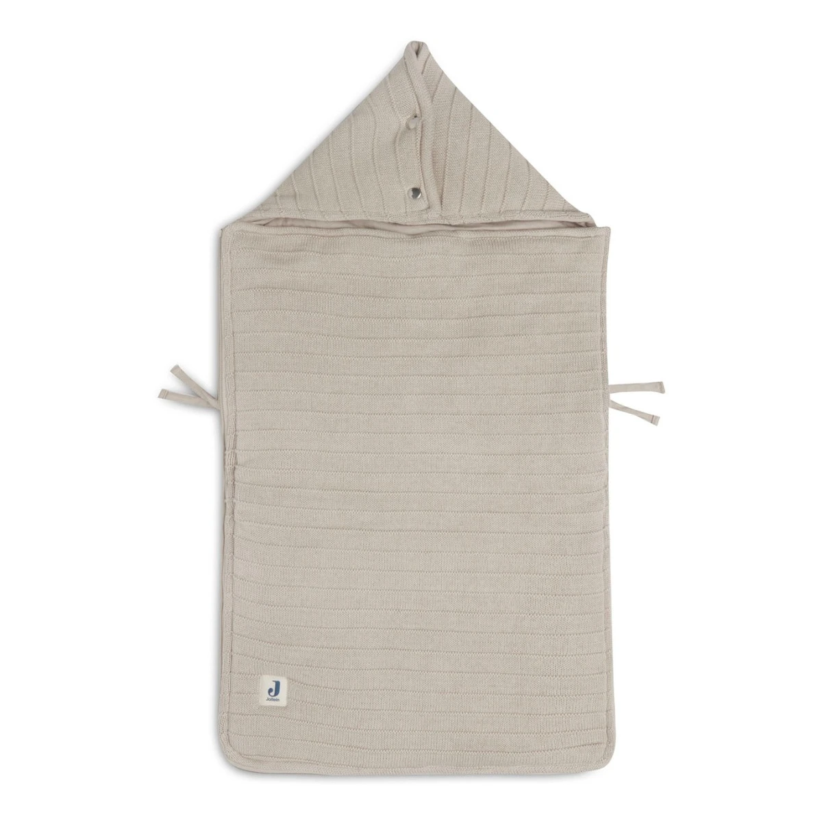 Jollein Pure Knit Nougat 3/5 Punts 0-9 Maanden Autostoel Voetenzak 025-811-67011 - Afbeelding 2