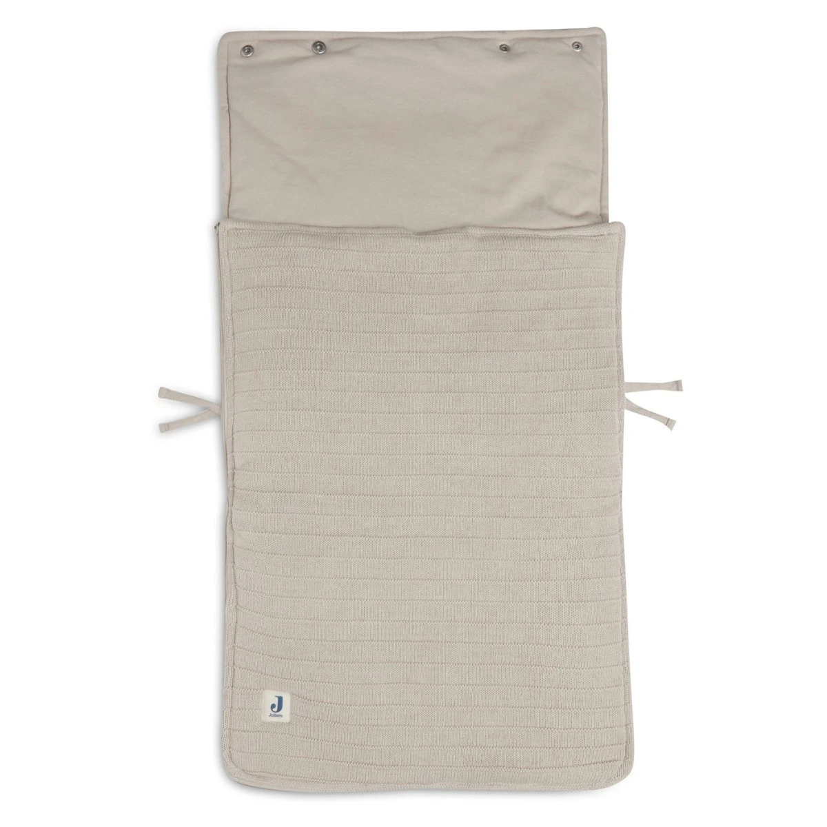 Jollein Pure Knit Nougat 3/5 Punts 0-9 Maanden Autostoel Voetenzak 025-811-67011 - Afbeelding 3
