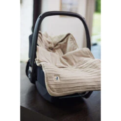 Jollein Pure Knit Nougat 3/5 Punts 0-9 Maanden Autostoel Voetenzak 025-811-67011 -Dirkje || Jollein || bébé-jou Verkoopwinkel jollein pure knit nougat 3 5 punts 0 9 mnd autostoel voetenzak 025 811 67011 .7