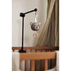 Jollein Zwart Houten Arm Voor Mobiel 116-001-64576 -Dirkje || Jollein || bébé-jou Verkoopwinkel jollein zwart houten arm voor mobiel 116 001 64576 2