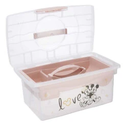 Keeeper Minnie Mouse Roze Draagbare Opbergbox Met Organizer 1220258124700 -Dirkje || Jollein || bébé-jou Verkoopwinkel keeeper minnie mouse roze draagbare opbergbox met organizer 1220258124700 1