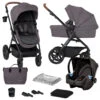Kinderkraft A-Tour Dark Grey 3-in-1 Kinderwagen Incl. Autostoel KSATOU00DGR3000 -Dirkje || Jollein || bébé-jou Verkoopwinkel kinderkraft a tour dark grey 3 in 1 kinderwagen incl. autostoel ksatou00dgr3000 1