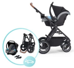 Kinderkraft B-Tour Ash Grey 3-in-1 Combi Kinderwagen Incl. Autostoel KSBTOU00DGR3000 -Dirkje || Jollein || bébé-jou Verkoopwinkel kinderkraft b tour 3 in 1 ash grey wandelwagen ksbtou00dgr3000 17 1920x1920