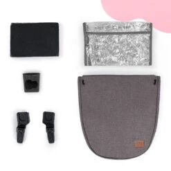 Kinderkraft B-Tour Ash Grey 3-in-1 Combi Kinderwagen Incl. Autostoel KSBTOU00DGR3000 -Dirkje || Jollein || bébé-jou Verkoopwinkel kinderkraft b tour 3 in 1 ash grey wandelwagen ksbtou00dgr3000 18 1920x1920