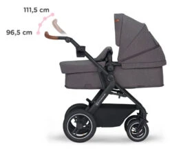 Kinderkraft B-Tour Ash Grey 3-in-1 Combi Kinderwagen Incl. Autostoel KSBTOU00DGR3000 -Dirkje || Jollein || bébé-jou Verkoopwinkel kinderkraft b tour 3 in 1 ash grey wandelwagen ksbtou00dgr3000 9 1920x1920 kopie