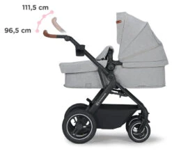 Kinderkraft B-Tour Silver Grey 3-in-1 Combi Kinderwagen Incl. Autostoel KSBTOU00LGR3000 -Dirkje || Jollein || bébé-jou Verkoopwinkel kinderkraft b tour 3 in 1 silver grey wandelwagen ksbtou00lgr3000 7 1920x1920
