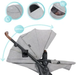 Kinderkraft B-Tour Silver Grey 3-in-1 Combi Kinderwagen Incl. Autostoel KSBTOU00LGR3000 -Dirkje || Jollein || bébé-jou Verkoopwinkel kinderkraft b tour 3 in 1 silver grey wandelwagen ksbtou00lgr3000 8 1920x1920