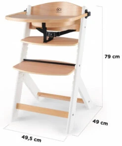 Kinderkraft Enock Grijs Meegroei Kinderstoel KKKENOCGRYF000 -Dirkje || Jollein || bébé-jou Verkoopwinkel kinderkraft enock wit meegroei kinderstoel kkkenocnat0000 7 1