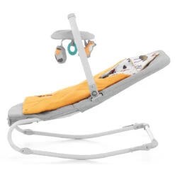 Kinderkraft Felio 2 Forest Yellow Bouncer Wipstoel KBFELI20YEL0000 -Dirkje || Jollein || bébé-jou Verkoopwinkel kinderkraft felio 2 forrest yellow bouncer wipstoel kbfeli20yel0000 2