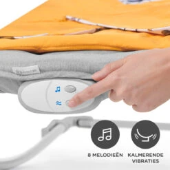 Kinderkraft Felio 2 Forest Yellow Bouncer Wipstoel KBFELI20YEL0000 -Dirkje || Jollein || bébé-jou Verkoopwinkel kinderkraft felio 2 forrest yellow bouncer wipstoel kbfeli20yel0000 7