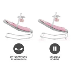 Kinderkraft Felio 2 Peony Rose Bouncer Wipstoel KBFELI20PNK0000 -Dirkje || Jollein || bébé-jou Verkoopwinkel kinderkraft felio 2 peony rose bouncer wipstoel kbfeli20pnk0000 4