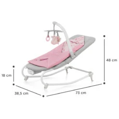 Kinderkraft Felio 2 Peony Rose Bouncer Wipstoel KBFELI20PNK0000 -Dirkje || Jollein || bébé-jou Verkoopwinkel kinderkraft felio 2 peony rose bouncer wipstoel kbfeli20pnk0000 9