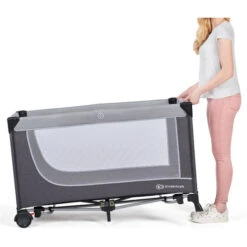 Kinderkraft Leody Grey Campingbed KCLEOD00GRY0000 -Dirkje || Jollein || bébé-jou Verkoopwinkel kinderkraft leody campingbed 1 1920x1920 3