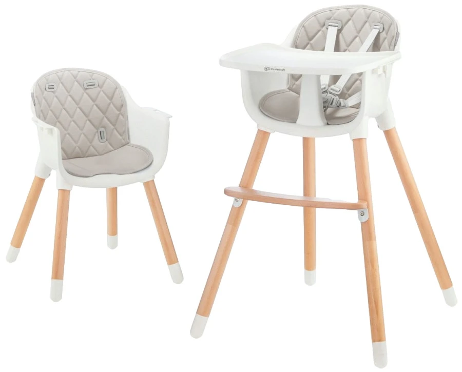 Kinderkraft Sienna Grey 2-in-1 Kinderstoel KKKSIENGRY0000 3 Kinderkraft Sienna Grey 2-in-1 Kinderstoel KKKSIENGRY0000