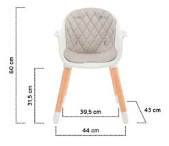 Kinderkraft Sienna Grey 2-in-1 Kinderstoel KKKSIENGRY0000 26 Kinderkraft Sienna Grey 2-in-1 Kinderstoel KKKSIENGRY0000 -Dirkje || Jollein || bébé-jou Verkoopwinkel kinderkraft sienna grey kinderstoel kkksiengry0000 11