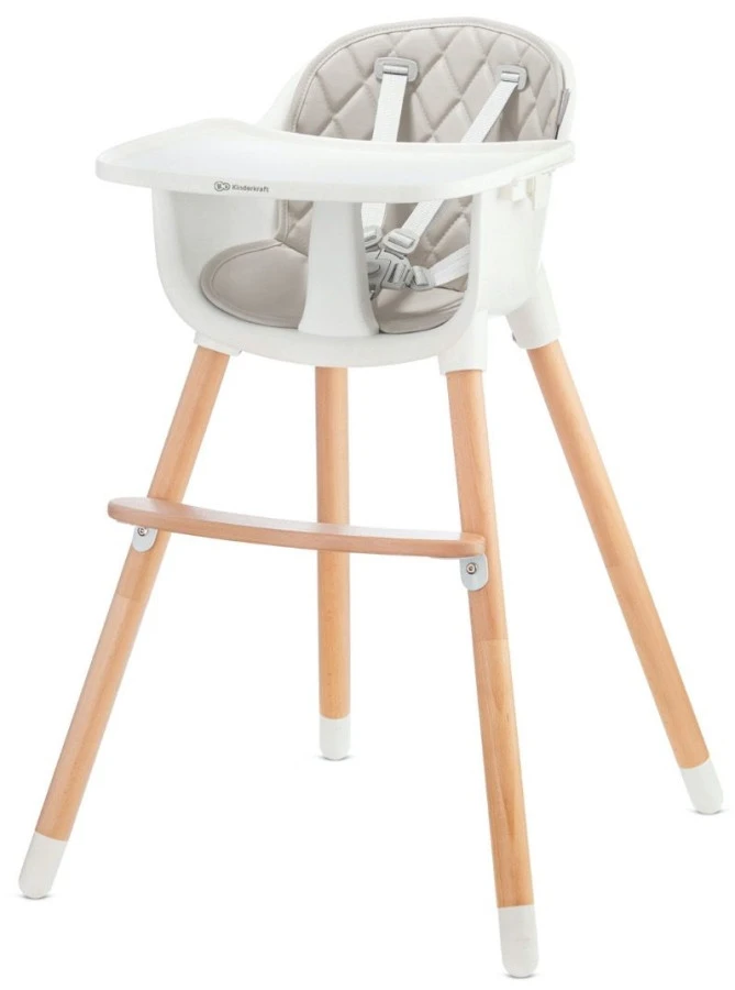 Kinderkraft Sienna Grey 2-in-1 Kinderstoel KKKSIENGRY0000 4 Kinderkraft Sienna Grey 2-in-1 Kinderstoel KKKSIENGRY0000 - Afbeelding 2