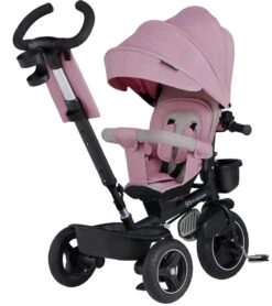 Kinderkraft Spinstep Mauvelous Pink Driewieler KRSPST00PNK0000 -Dirkje || Jollein || bébé-jou Verkoopwinkel kinderkraft spinstep mauvelous pink driewieler krspst00pnk0000 2 1