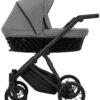 Kunert Ivento Black Deep Graphite 2-in-1 Kinderwagen IVE-09-BLACK -Dirkje || Jollein || bébé-jou Verkoopwinkel kunert ivento black deep graphite 2 in 1 kinderwagen ive 09 black 00