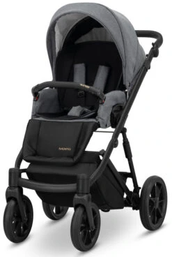 Kunert Ivento Black Deep Graphite 2-in-1 Kinderwagen IVE-09-BLACK -Dirkje || Jollein || bébé-jou Verkoopwinkel kunert ivento black deep graphite 2 in 1 kinderwagen ive 09 black 3