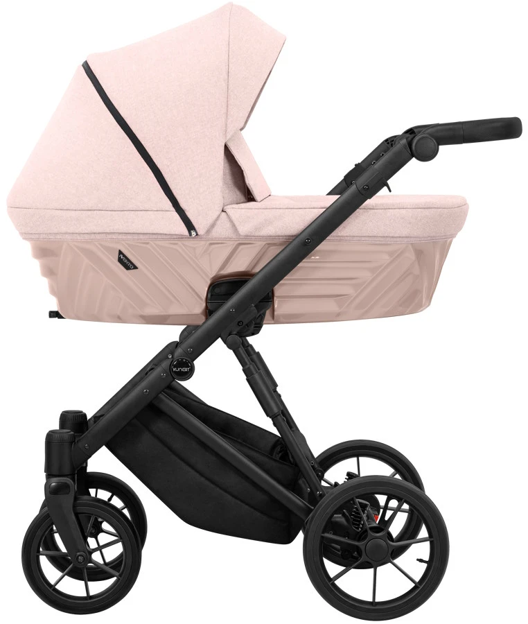 Kunert Ivento Black Smoky Pink 2-in-1 Kinderwagen IVE-11-BLACK 3 Kunert Ivento Black Smoky Pink 2-in-1 Kinderwagen IVE-11-BLACK