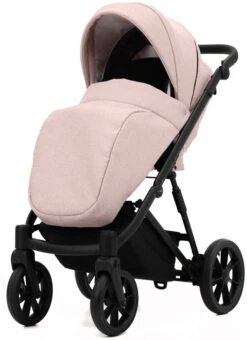 Kunert Ivento Black Deep Graphite 2-in-1 Kinderwagen IVE-09-BLACK -Dirkje || Jollein || bébé-jou Verkoopwinkel kunert ivento black smoky pink 2 in 1 kinderwagen ive 11 black 10
