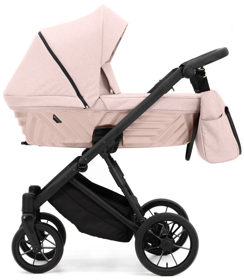 Kunert Ivento Black Smoky Pink 2-in-1 Kinderwagen IVE-11-BLACK 4 Kunert Ivento Black Smoky Pink 2-in-1 Kinderwagen IVE-11-BLACK - Afbeelding 2