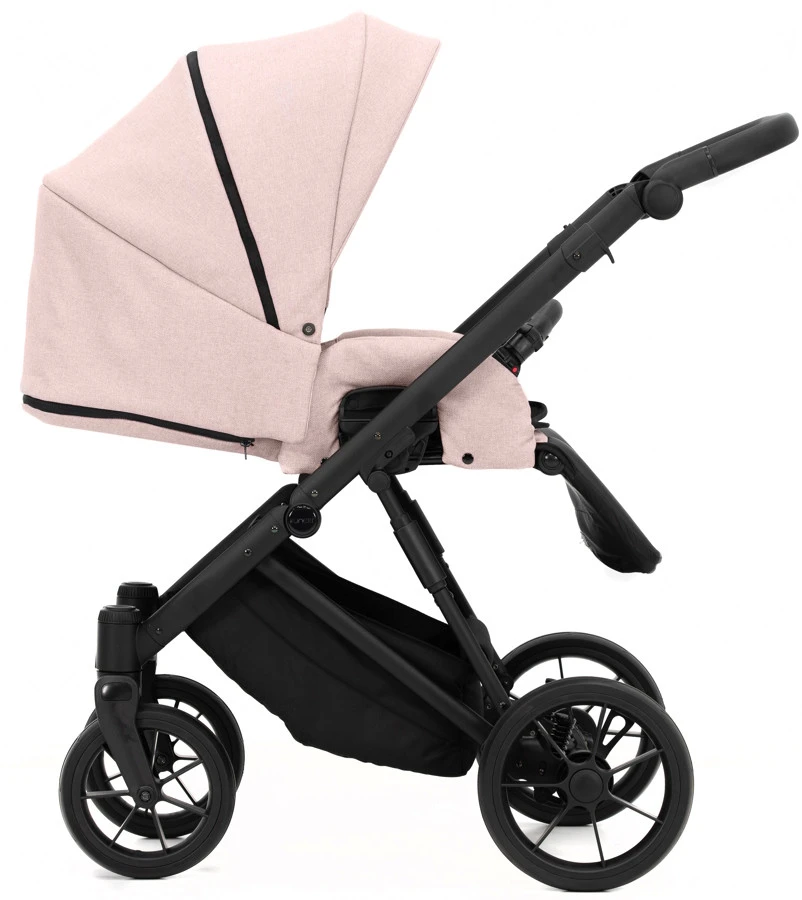 Kunert Ivento Black Smoky Pink 2-in-1 Kinderwagen IVE-11-BLACK 8 Kunert Ivento Black Smoky Pink 2-in-1 Kinderwagen IVE-11-BLACK - Afbeelding 6