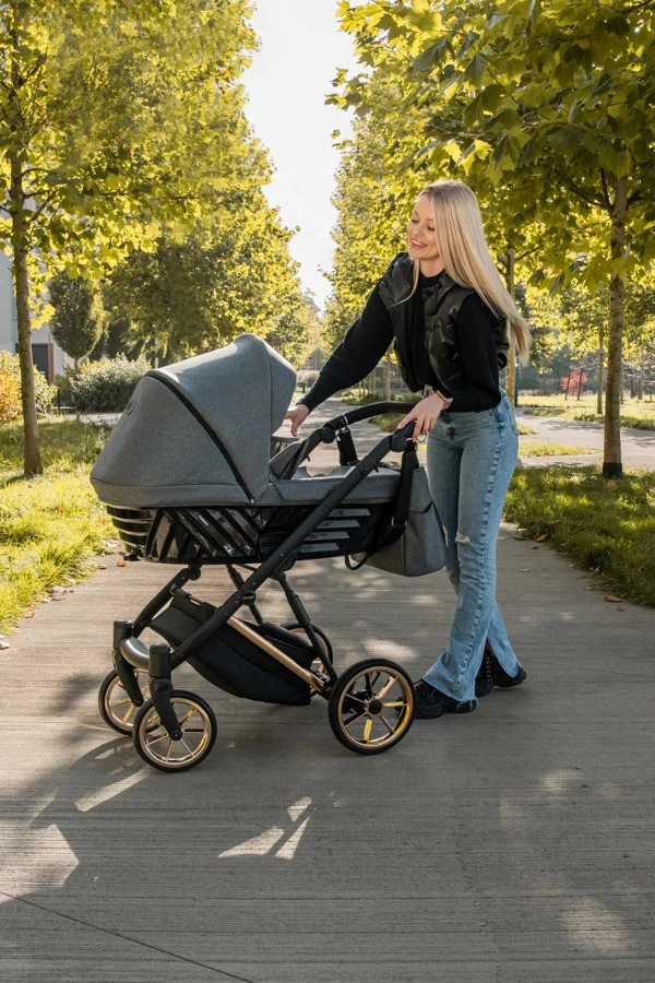 Kunert Ivento Premium Gold Caramel Macchiato 2-in-1 Kinderwagen IVE-10-GOLD - Afbeelding 15