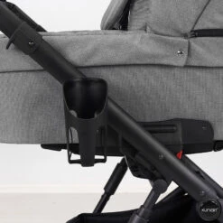 Kunert Lazzio Black Eco-Leather 2-in-1 Kinderwagen LAZ-11-BLACK -Dirkje || Jollein || bébé-jou Verkoopwinkel kunert lazzio 2 in 1 kinderwagen laz 11 11