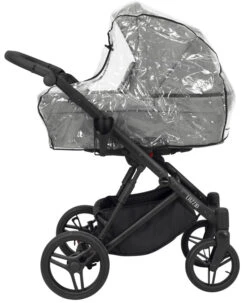 Kunert Lazzio Black Eco-Leather 2-in-1 Kinderwagen LAZ-11-BLACK -Dirkje || Jollein || bébé-jou Verkoopwinkel kunert lazzio 2 in 1 kinderwagen laz 11 2