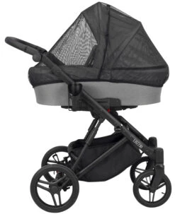 Kunert Lazzio Black Eco-Leather 2-in-1 Kinderwagen LAZ-11-BLACK -Dirkje || Jollein || bébé-jou Verkoopwinkel kunert lazzio 2 in 1 kinderwagen laz 11 3