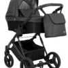 Kunert Lazzio Black Eco-Leather 2-in-1 Kinderwagen LAZ-11-BLACK 1 Kunert Lazzio Black Eco-Leather 2-in-1 Kinderwagen LAZ-11-BLACK -Dirkje || Jollein || bébé-jou Verkoopwinkel kunert lazzio black eco leather 2 in 1 kinderwagen laz 11 black 2