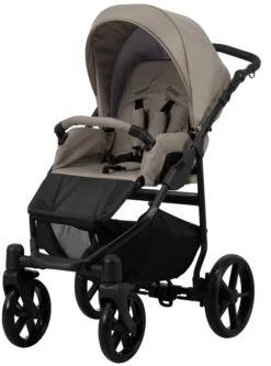 Kunert Mata Black Mocca 2-in-1 Combi Kinderwagen MATA-02-BLACK -Dirkje || Jollein || bébé-jou Verkoopwinkel kunert mata black mocca 2 in 1 combi kinderwagen mata 02 black 1