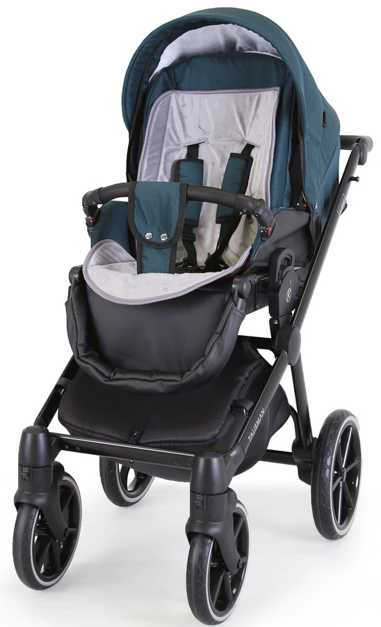 Kunert Talisman Black Flowers 2-in-1 Kinderwagen TA-01-BLACK 9 Kunert Talisman Black Flowers 2-in-1 Kinderwagen TA-01-BLACK - Afbeelding 7