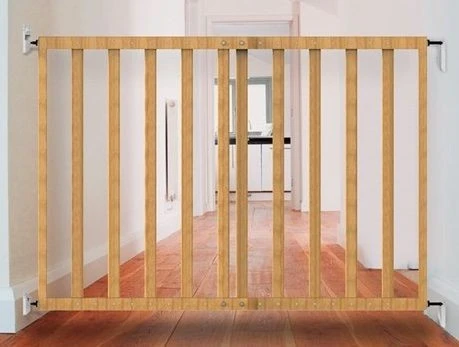 Noma Naturel Houten Uitschuifbaar Traphek/Veiligheidshek 93729 5 Noma Naturel Houten Uitschuifbaar Traphek/Veiligheidshek 93729 - Afbeelding 3