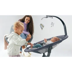 Lionelo Rina Concrete Grey Babyschommel LO-RINA -Dirkje || Jollein || bébé-jou Verkoopwinkel lionelo rina concrete grey babyschommel lo rina 13